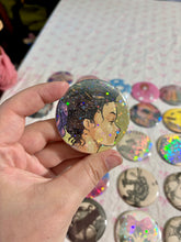 Load image into Gallery viewer, Handmade Button Pins | Vintage, Whimsical & Pop Culture Designs