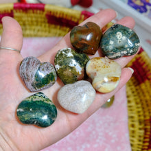 Load image into Gallery viewer, 🌊 Ocean Jasper Hearts | Intuitively Selected