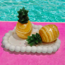 Load image into Gallery viewer, Tropic Cuties 💫Orange Calcite + Green Aventurine Pineapple✨🍍