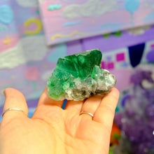 Load image into Gallery viewer, UV Reactive Green Fluorite Specimen from Madagascar