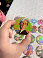 Load image into Gallery viewer, Handmade Button Pins | Vintage, Whimsical & Pop Culture Designs