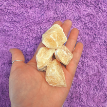 Load image into Gallery viewer, Raw Orange Calcite