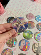 Load image into Gallery viewer, Handmade Button Pins | Vintage, Whimsical & Pop Culture Designs
