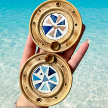 Load image into Gallery viewer, Wood Round Cone Burner - Mosaic