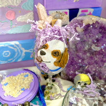 Load image into Gallery viewer, Hand Painted Wine Glass & Crystal Gift Bundle