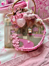 Load image into Gallery viewer, Secret Garden Dream Wall Round ✨ Mixed Media Faery Decor 🌸💗