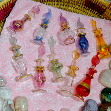 Load image into Gallery viewer, Egyptian glass perfume bottles✨💗