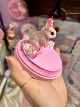 Load image into Gallery viewer, Pink Opal Bunny Sundae ✨ Decorated Crystal Bunny Sculpture