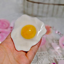 Load image into Gallery viewer, Orange Calcite + White Jade Egg 🍳✨