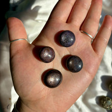 Load image into Gallery viewer, Star Ruby Rounds with Flat Bottoms