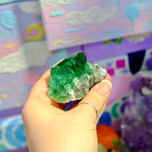 Load image into Gallery viewer, UV Reactive Green Fluorite Specimen from Madagascar