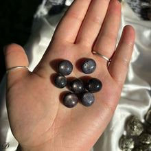 Load image into Gallery viewer, Star Ruby Rounds with Flat Bottoms