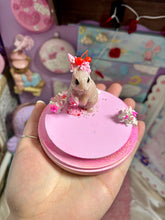 Load image into Gallery viewer, Pink Opal Bunny Sundae ✨ Decorated Crystal Bunny Sculpture