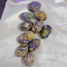 Load image into Gallery viewer, Purple Brecciated Jasper Crystal Tumbles ✨ Healing Stones for Balance, Protection & Calm