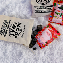 Load image into Gallery viewer, Bags Of "Coal" Stocking Stuffer