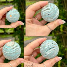 Load image into Gallery viewer, Blue Aragonite Spheres