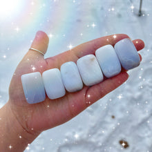 Load image into Gallery viewer, Blue Chalcedony Jelly Cubes