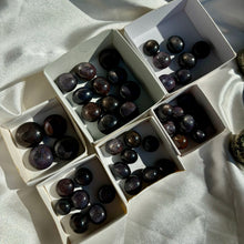 Load image into Gallery viewer, Star Ruby Rounds with Flat Bottoms