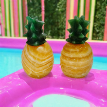 Load image into Gallery viewer, Tropic Cuties 💫Orange Calcite + Green Aventurine Pineapple✨🍍