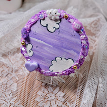 Load image into Gallery viewer, Cloudy Day's- Purple Sweet Heart Edition Wall Plaque 💜☁️