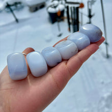 Load image into Gallery viewer, Blue Chalcedony Jelly Cubes