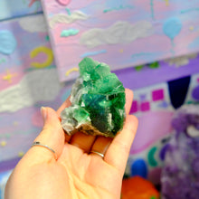 Load image into Gallery viewer, UV Reactive Green Fluorite Specimen from Madagascar