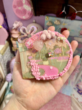 Load image into Gallery viewer, Secret Garden Dream Wall Round ✨ Mixed Media Faery Decor 🌸💗