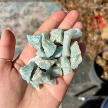 Load image into Gallery viewer, Raw Aquamarine Chunks