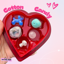 Load image into Gallery viewer, Cotton Candy Crystal Heart Boxes
