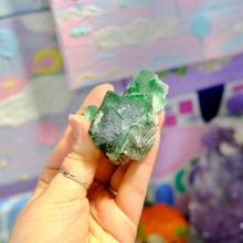 Load image into Gallery viewer, UV Reactive Green Fluorite Specimen from Madagascar