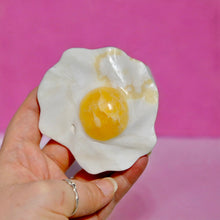 Load image into Gallery viewer, Orange Calcite + White Jade Egg 🍳✨