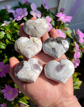 Load image into Gallery viewer, Dendritic Agate Hearts