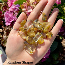 Load image into Gallery viewer, Golden Rutile Cabochons