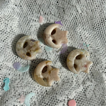 Load image into Gallery viewer, Flower Agate Star & Moon Carving🌙💕✨