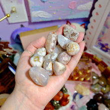 Load image into Gallery viewer, Flower Agate Tumbled Stone ✨ Growth & Dream Manifestation Crystal