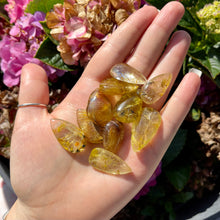 Load image into Gallery viewer, Golden Rutile Cabochons