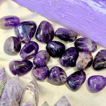 Load image into Gallery viewer, Juicy Purple Amethyst Tumbles