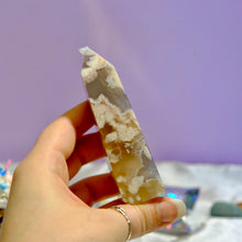 Load image into Gallery viewer, Flower Agate Tower
