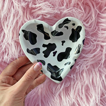 Load image into Gallery viewer, Moo Ashtray- Cow/Dalmatian Print