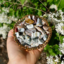 Load image into Gallery viewer, 8th Vein Ocean Jasper Tumbles (Small)