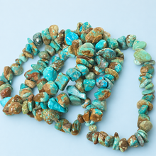 Load image into Gallery viewer, Number 8 Mine Turquoise Chip Bracelet ⛏️ Genuine Nevada Turquoise
