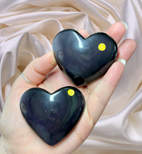 Load image into Gallery viewer, Rainbow Obsidian Hearts