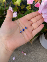 Load image into Gallery viewer, Evil Eye Protection Choker Necklace- gold