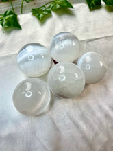 Load image into Gallery viewer, Satin Spar Selenite Spheres 43-45mm