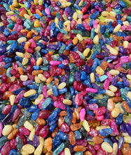 Load image into Gallery viewer, Dyed Crackle Clear Quartz Tumbles