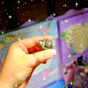 Golden Nap Pyrite Cats