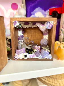 Sugar Plum Blossom Faery Trinket Box 💜✨