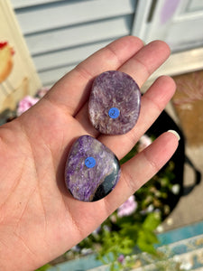 Charoite Irregular Shaped Palms 💜💫