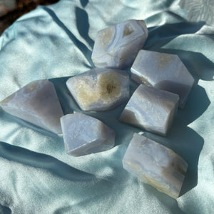 Blue Lace Agate Free Forms