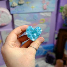 Load image into Gallery viewer, Blue Angel Aura Heart 🩵✨
